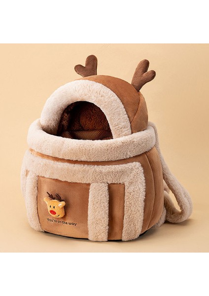 Kahverengi Max 4 kg Kedi Sırt Çantası Için Taşıyıcı Kediler Için Kedi Taşıma Için Taşınabilir Iki Omuz Uzay Sırt Çantası Pet Gezi Çantası Konveyörler ve Pusetler (Yurt Dışından)