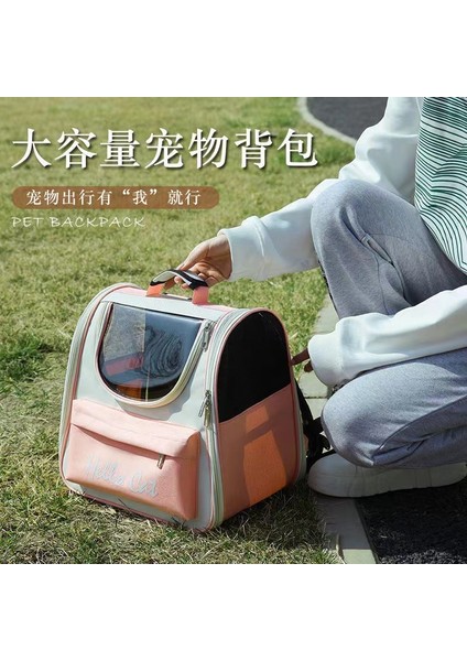 Mor Seyahat Pet Kedi Taşıyıcı Sırt Çantası Taşınabilir Köpek Çift Omuz Çantası Uzay Kapsülü Kedi Sırt Çantası Küçük Evcil Hayvan Çanta Kedi Taşıma (Yurt Dışından) fırsatları