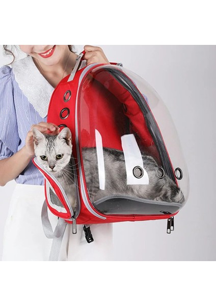 07 Taşınabilir Evcil Hayvan Taşıma Çantası Nefes Kedi Çantası Açık Hava Seyahati Için Sırt Çantası Kedi Küçük Köpek Şeffaf Uzay Evcil Hayvan Sırt Çantası Çanta Forqbmy (Yurt Dışından) fırsatları