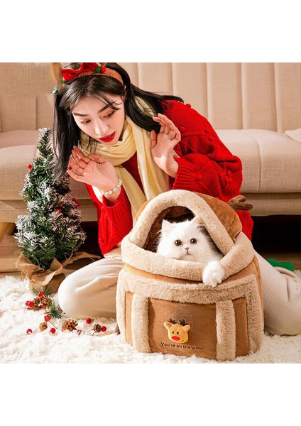 Kahverengi Max 4 kg Kedi Sırt Çantası Için Taşıyıcı Kediler Için Kedi Taşıma Için Taşınabilir Iki Omuz Uzay Sırt Çantası Pet Gezi Çantası Konveyörler ve Pusetler (Yurt Dışından) fırsatları