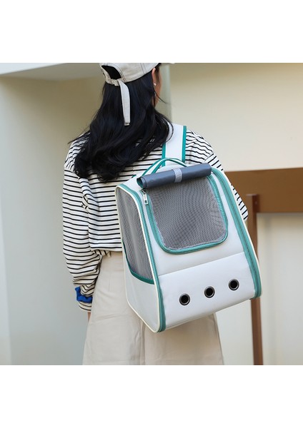 Bej Kedi Çantası Evcil Hayvan Çantası Uygun Taşıma Sırt Çantası Taşınabilir Nefes Alabilir Kedi Köpek Evcil Hayvan Malzemeleri Uygun Sırt Çantası Taşınabilir (Yurt Dışından) indirimleri