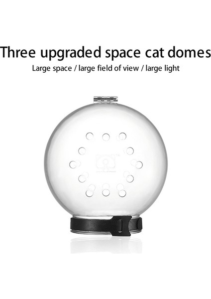 M 143X130X66MM Güvenli ve Nefes Alabilir Kedi Başlık Yalama Önleyici ve Isırık Yaka Uzay Hood Başlık Elizabeth Yüzük Anti-Isırık Kask Evcil Hayvan Aksesuarları (Yurt Dışından) fiyatları