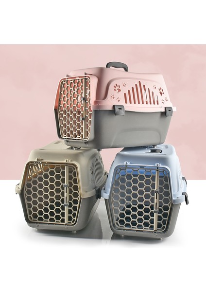 Mavi Nefes Pet Açık Çanta Kedi ve Köpek Taşınabilir Hava Kutusu Kalınlaşmış Kargo Kutusu Pnömatik Hava Taşıma Kutusu Tavşan Kafesi Araba Çantası (Yurt Dışından)