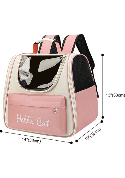 Gri 36X25X33CM Kedi Taşıma Çantası Nefes Alabilen Pet Açık Taşıyıcılar Küçük Köpek Kedi Sırt Çantası Seyahat Evcil Hayvan Taşıma Çantası Kediler Için Taşıma Evcil Hayvan Malzemeleri (Yurt Dışından) fırsatları