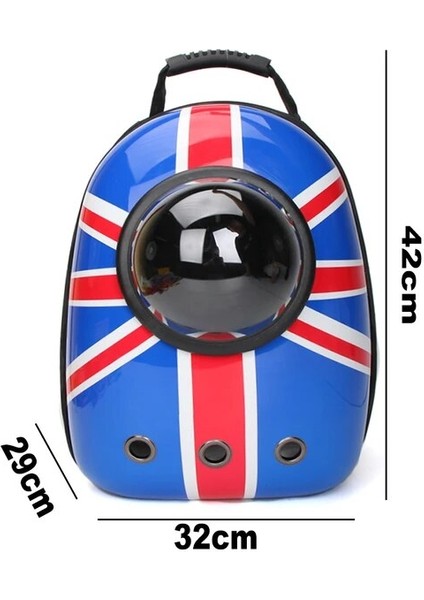 Ingiliz Kedi Çantası M Pet Kedi Sırt Çantası Pencere Taşıyıcı Sırt Çantası Bir Pencere ile Kedi Için Küçük Köpek Kedi Taşıyıcı Seyahat Çantası Uzay Kapsülü Köpek Ev Hayvanı Ürünü (Yurt Dışından)