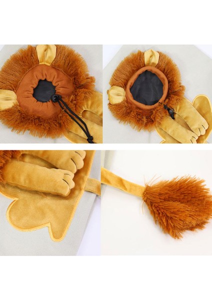 B Aslan Şeklinde Omuz Çantası Açıkta Olabilir Pet Kanvas Çanta Kediler ve Köpekler Için Tote Çanta Küçük Evcil Hayvan Taşıma Çantası Moda Nefes Alabilir (Yurt Dışından) fırsatları