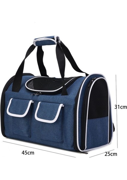 Tibet Mavisi Orta 10KG Evcil Hayvan.büyük Kullanışlı Kedi Taşıyıcı Kediler Için Çok Fonksiyonlu Seyahat Kedi ve Köpek Evrensel Hayvan Sırt Çantası Kediler Kafesi Taşıyabilir (Yurt Dışından) fiyatları