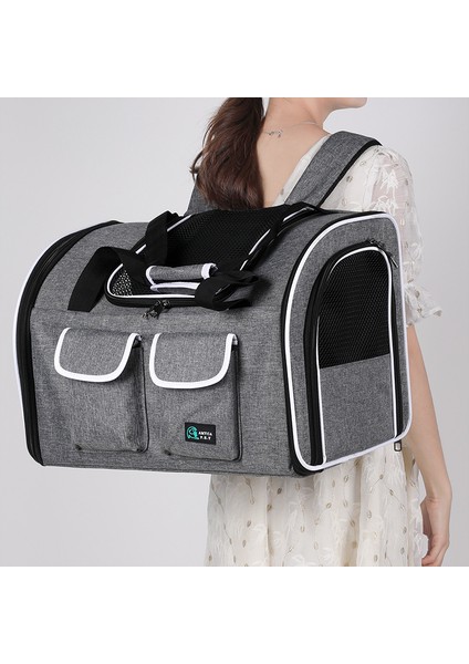 Tibet Mavisi Orta 10KG Evcil Hayvan.büyük Kullanışlı Kedi Taşıyıcı Kediler Için Çok Fonksiyonlu Seyahat Kedi ve Köpek Evrensel Hayvan Sırt Çantası Kediler Kafesi Taşıyabilir (Yurt Dışından) indirimleri