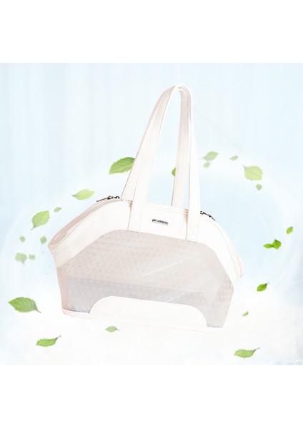 Krem Sarı S Taşıyıcı Kedi Köpek Çantası Nefes Örgü Katlanabilir Hafif Çanta Kediler Evcil Hayvan Ürünleri Ürünleri Köpek Küçük Taşınabilir Seyahat Çantaları (Yurt Dışından) fırsatları