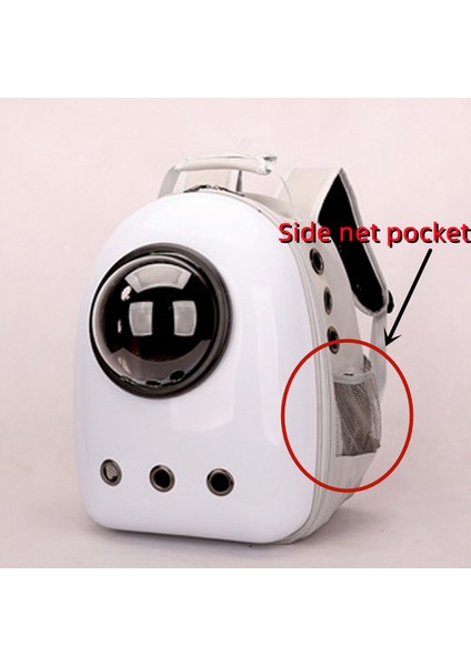 Beyaz Gri Örgü Çanta Kedi Sırt Çantası Nefes Taşıma Seyahat Çantası Uzay Kapsülü Taşınabilir Kedi Köpek Taşıma Çantası Nefes Evcil Sırt Çantası (Yurt Dışından)