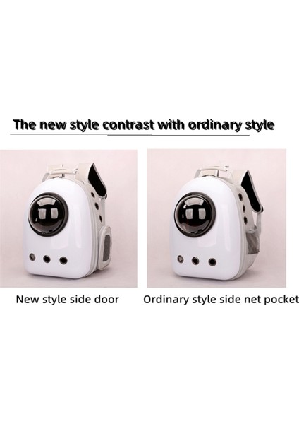 Beyaz Gri Örgü Çanta Kedi Sırt Çantası Nefes Taşıma Seyahat Çantası Uzay Kapsülü Taşınabilir Kedi Köpek Taşıma Çantası Nefes Evcil Sırt Çantası (Yurt Dışından) modelleri