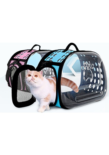 Mavi L-Takım Elbise Aşağıda 7.5 kg Ayrılabilir Pet Kedi Taşıma Çantası Açık Seyahat Yavru Köpek Kedi Kediler Için Taşıma Malzemeleri Kedi Yavru Omuz Çantaları Taşıma Gato (Yurt Dışından) indirimleri