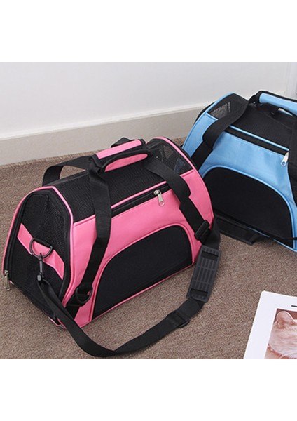 Green S Taşınabilir Pet Örgü Taşıma Çantası Pet Seyahat Çantaları Taşınabilir Katlanabilir Köpek Kedi Taşıyıcı Nefes Örgü Seyahat Kafesi Crossbody Tote Çanta (Yurt Dışından) modelleri