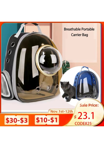 Pembe Kedi Çantası Nefes Taşınabilir Evcil Hayvan Tavşan Taşıma Çantası Açık Hava Seyahati Için Sırt Çantası Kedi Köpek Şeffaf Uzay Evcil Hayvan Sırt Çantası Kedi Ürünleri (Yurt Dışından) fiyatları