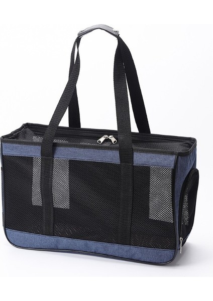 Gri 50CMX19CMX30CM Nefes Rahat Kedi Taşıma Çantası Taşıyıcı Çanta Kedi Köpek Için Taşınabilir Açık Çanta Tek Omuz Messenger Çanta (Yurt Dışından)