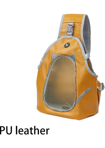 Sarı S Taılup Kedi Taşıyıcı Kedi Çantası Sırt Çantası Küçük Köpekler Için Taşıyıcı Pet Kediler Için Şeffaf Nefes Sırt Çantası Taşıyıcı Uzay Köpek (Yurt Dışından)