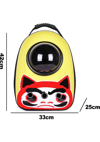 Damo Kedi Çantası M Pet Kedi Sırt Çantası Pencere Taşıyıcı Sırt Çantası Bir Pencere ile Kedi Için Küçük Köpek Kedi Taşıyıcı Seyahat Çantası Uzay Kapsülü Köpek Ev Hayvanı Ürünü (Yurt Dışından) fiyatları