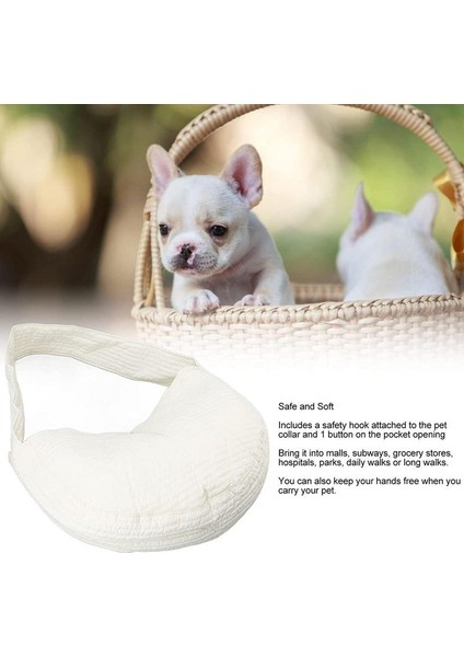 Xl Köpek Sling Taşıyıcı Köpek Taşıyıcı Küçük Köpekler Için Küçük Kedi Taşıyıcı Sling Ayarlamak Kolay Askı Ücretsiz Eller Pet Yavru Çanta Evcil Hayvanlar Için (Yurt Dışından)