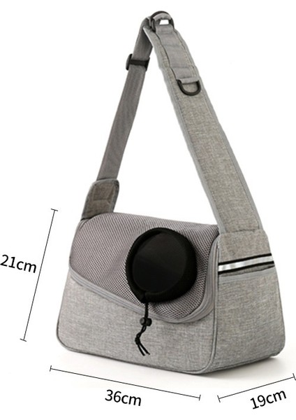 Gri Küçük Hayvan Kedi Taşıma Çantası Köpek Sırt Çantası Seyahat Evcil Hayvan Tote Omuz Çantası Örgü Sling Messenger Köpek Açık Malzemeleri Taşıma (Yurt Dışından) indirimleri