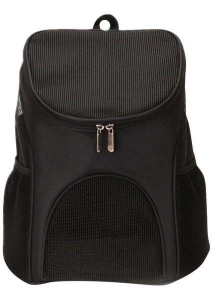 Siyah Evcil Hayvan Taşıma Çantası Kedi Sırt Çantası Örgü Taşınabilir Katlanabilir Nefes Kedi Köpek Sırt Çantaları Açık Ön Çanta Örgü Sırt Çantası (Yurt Dışından)