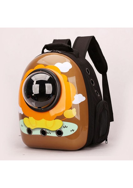 20 Hiçbir Yan Açılış Pet Taşıma Çantası Köpek Kedi Sırt Çantası Uzay Kapsülü Şeffaf Taşınabilir Nefes Alabilir Pet Seyahat Çantası Yavru Köpek Için Taşıma (Yurt Dışından)