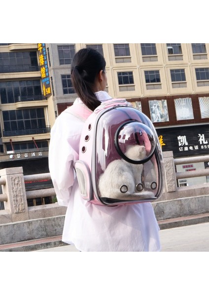 Siyah Kapaklı Tek Boyut Astronot Pencere Kabarcık Taşıma Seyahat Çantası Nefes Alan Uzay Kapsülü Şeffaf Evcil Hayvan Taşıma Çantası Köpek Kedi Sırt Çantası (Yurt Dışından) fırsatları