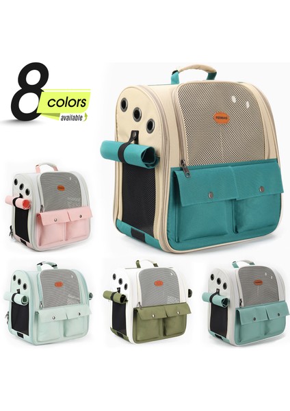 Camo F Pet Sırt Çantası Taşınabilir Kedi ve Küçük Köpekler Açık Taşıyıcı Katlanabilir Havalandırmalı Tasarım Büyük Kedi Köpek Sırt Çantası Taşıma Çantası (Yurt Dışından) fiyatları