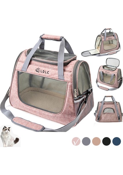 Pembe Taşınabilir Kedi Taşıma Çantası Kediler Çanta Yansıtıcı Evcil Hayvan Omuz Çantası Crossbody Kedi Sırt Çantası#sarı Tükendi!sarı Sipariş Vermeyin!# (Yurt Dışından) fiyatları