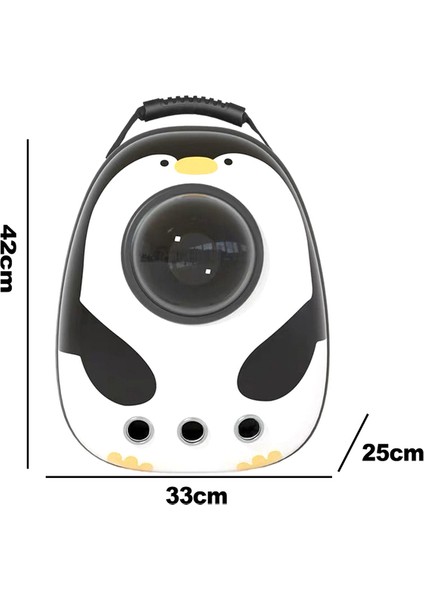 Penguen Kedi Çantası M Pet Kedi Sırt Çantası Pencere Taşıyıcı Sırt Çantası Bir Pencere ile Kedi Için Küçük Köpek Kedi Taşıyıcı Seyahat Çantası Uzay Kapsülü Köpek Evcil Hayvan Ürünü (Yurt Dışından) fiyatları