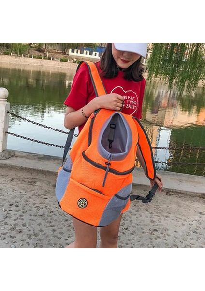 Kırmızı S Taşıma Pet Kedi Köpek Sırt Çantası Nefes Örgü Açık Seyahat Göğüs Katlanır Çanta Köpekler Omuzlar Sırt Çantası Evcil Hayvan Malzemeleri (Yurt Dışından) indirimleri