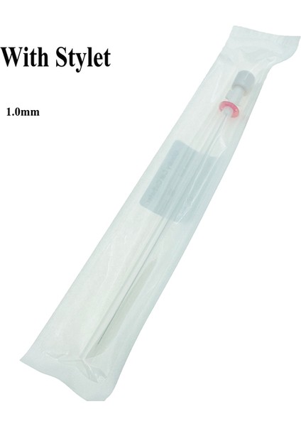 Stile ile 1.0mm 1 Adet Pet Kedi Üriner Kateter Stile Tutma Geçiş Tüpü Kanalı Taş Üretra Plastik Yan Delik Kliniği Hastane Malzemeleri (Yurt Dışından)