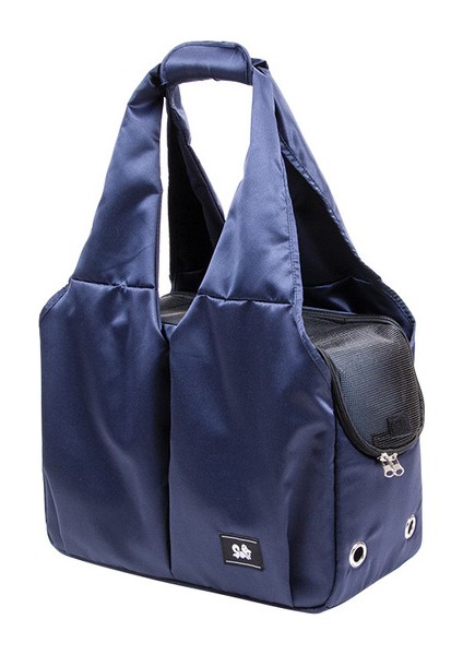 Mavi Köpek Taşıma Çantası Pet Yumuşak Çanta Taşıyıcı Küçük Orta Kedi Köpek Nefes Seyahat Çantası Hafif Omuz Çantası Açık Taşıma Çantası (Yurt Dışından)