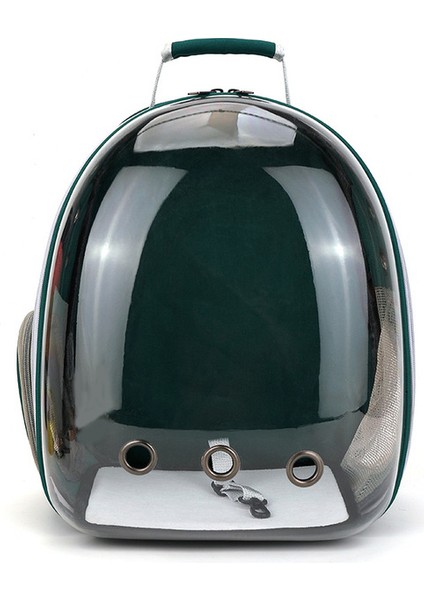 Darkgreen Evcil Köpek Taşıma Taşıyıcı Kedi Taşıma Çantası Uzay Evcil Hayvan Sırt Çantası Nefes Alabilir Taşınabilir Şeffaf Sırt Çantası Köpek Uzay Kapsülü Çantası (Yurt Dışından)