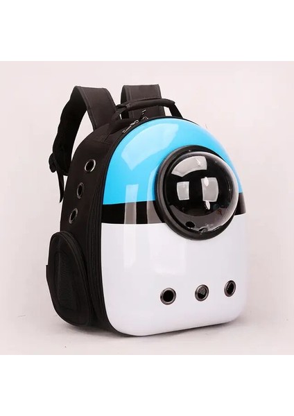 Stil 10 Hiçbir Yan Açılış Pet Taşıma Çantası Köpek Kedi Sırt Çantası Uzay Kapsülü Şeffaf Taşınabilir Nefes Alabilir Pet Seyahat Çantası Yavru Köpek Yavrusu Için Taşıma (Yurt Dışından)