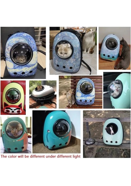 Koruyucu L Kedi Sırt Çantası Kedi Taşıyıcı Şişman Kedi Çantası Nefes Alabilir Taşıma Seyahat Çantası Köpek Uzay Kapsülü Evcil Hayvan Kapsülü Astronot Sırt Çantası Evcil Hayvanlar Için (Yurt Dışından) modelleri