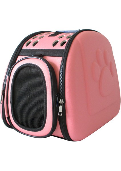 Opak Pembe S-37CMX22CMX21CM Tnly Kedi Uzay Kapsülü Şeffaf Kedi Taşıma Çantası Nefes Alabilen Evcil Hayvan Taşıyıcı Küçük Köpek Kedi Sırt Çantası Yavru Kedi Için Seyahat Kafesi Çanta (Yurt Dışından)