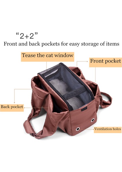 Mavi Köpek Taşıma Çantası Pet Yumuşak Çanta Taşıyıcı Küçük Orta Kedi Köpek Nefes Seyahat Çantası Hafif Omuz Çantası Açık Taşıma Çantası (Yurt Dışından) fırsatları