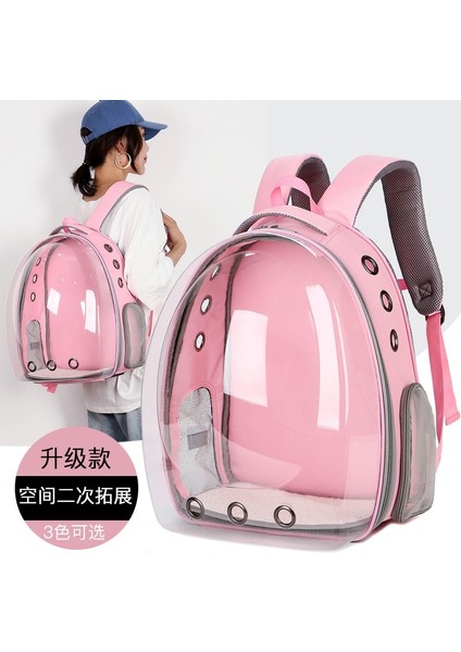 Siyah Kedi Çantası Nefes Taşınabilir Evcil Hayvan Taşıma Sırt Çantası Kedi ve Köpek Açık Seyahat Sırt Çantası Şeffaf Uzay Tarzı Evcil Hayvan Sırt Çantası Kedi Çantası (Yurt Dışından) fırsatları