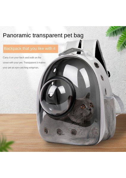 Mavi Şeffaf Kedi Çantası 2022 Popüler Uzay Kapsülü Evcil Hayvan Çantası Nefes Sırt Çantası Kedi Köpek Sırt Çantası Dışarı Taşıma Çantası (Yurt Dışından) indirimleri