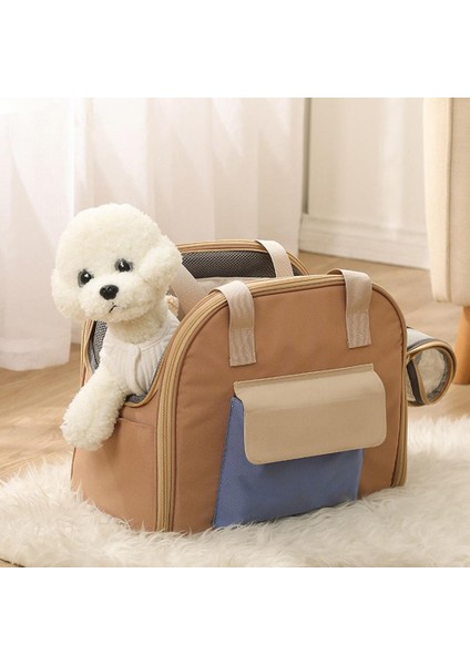 Bir Köpek Sırt Çantası Yavru Çanta Köpek Taşıma Çantası Evcil Hayvan Sırt Çantası Çadır Pet Evcil Hayvan Çantası Çok Fonksiyonlu Köpek Tek Omuz B T9R9 (Yurt Dışından) indirimleri