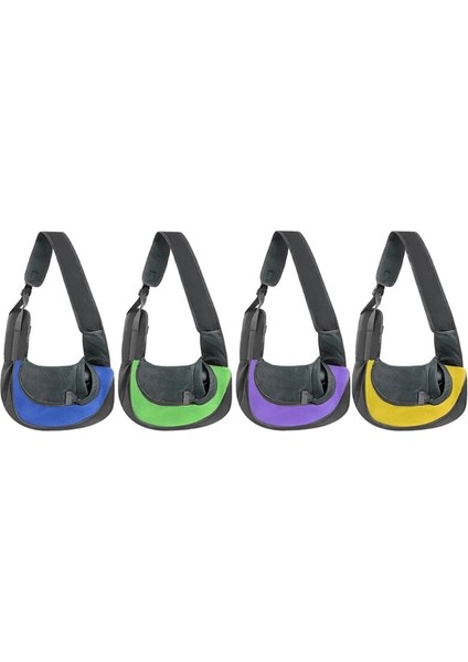 Sarı S A0NA Köpek ve Kedi Taşıyıcıları Eller Serbest Evcil Hayvan Askıları Omuz Çantası Nefes Alabilen Torbalar Yavru Köpekler Için Uygun Küçük Köpekler ve Kediler (Yurt Dışından) fırsatları