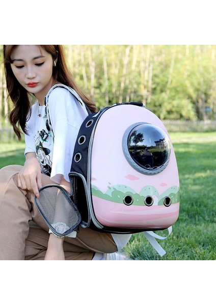 14 Hiçbir Yan Açılış Pet Taşıma Çantası Köpek Kedi Sırt Çantası Uzay Kapsülü Şeffaf Taşınabilir Nefes Alabilir Pet Seyahat Çantası Yavru Yavru Köpek Için Taşıma (Yurt Dışından) fırsatları