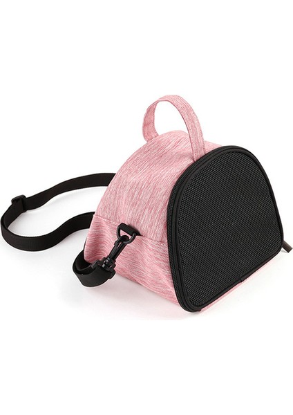 1-Pembe M Hamster Taşıyıcı Seyahat Çantası Taşınabilir Nefes Küçük Evcil Hayvan Taşıma Çantası Açık Kirpi Çanta Tavşan Evi Kafes Gelincik Dışarı Çıkma Kese (Yurt Dışından)