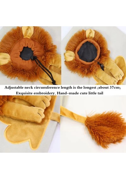 Açık Gri-L Aslan Şekli Kedi Taşıyıcı Çantalar Köpekler Için Ayarlanabilir Fermuarlı Taşıma Çantası Açık Pet Omuz Çantaları Köpek Taşıyıcı Kanvas Tote Kese (Yurt Dışından) fırsatları