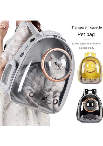 Stil 2 Uzay Modülü Pet Kedi Sırt Çantası Taşınabilir Seyahat Nefes Kedi Çantası Kapsül Taşıma Köpek Kedi Şeffaf Sırt Çantası Evcil Hayvan Taşıma Çantası (Yurt Dışından) fiyatları