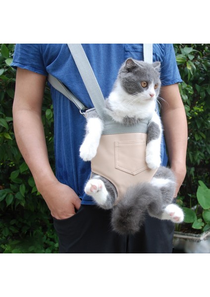 Stil 4 L Pet Taşıyıcı Kedi Taşıyıcı Ayarlanabilir Sırt Çantası Açık Seyahat Evcil Hayvan Ürünleri Ped Çanta Kedi Malzemeleri Için Pet Gezi Göğüs Çantası (Yurt Dışından) indirimleri