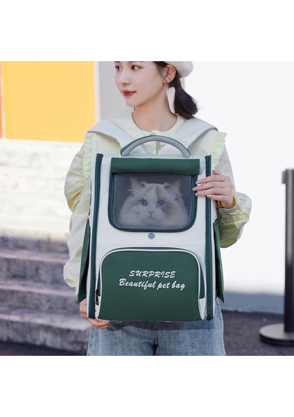 YELLOW02 Pet Kedi Taşıma Çantası Nefes Taşınabilir Kedi Sırt Çantası Açık Küçük Köpek Taşıma Taşıma Çantası Yastıklı Kedi Sırt Çantası Taşıyıcılar (Yurt Dışından) fırsatları