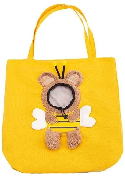 Xl-Stil 1 Pet Taşıma Çantası Karikatür Arı Hayvan Kedi Taşıma Çantası Omuz Çanta Küçük Köpekler Için Giden Tote Çanta Geri Çekilebilir Köpek Taşıyıcı (Yurt Dışından)