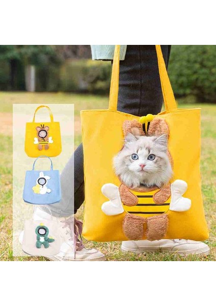 Xl-Stil 1 Pet Taşıma Çantası Karikatür Arı Hayvan Kedi Taşıma Çantası Omuz Çanta Küçük Köpekler Için Giden Tote Çanta Geri Çekilebilir Köpek Taşıyıcı (Yurt Dışından) modelleri