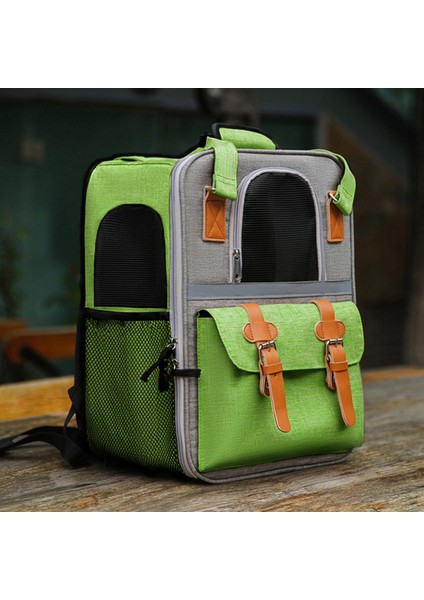 Yeşil Kedi Taşıyıcı Sırt Çantası Moda Taşınabilir Kedi Sırt Çantası Kedi Küçük Köpekler Için Taşıma Köpek Açık Taşıma Sırt Çantası Pet Malzemeleri (Yurt Dışından)